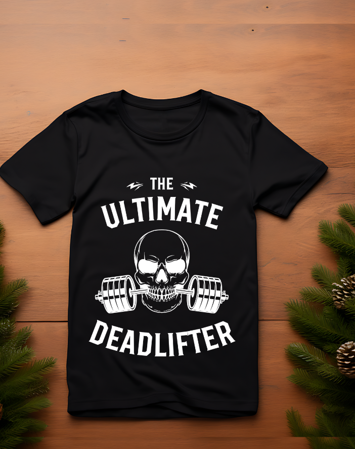 The Ultimate DeadLifter Gym Half Sleeve T-Shirts