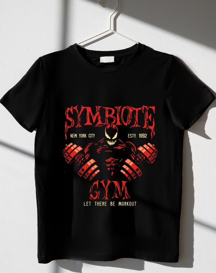 Gym Venom Half Sleeve T-Shirt