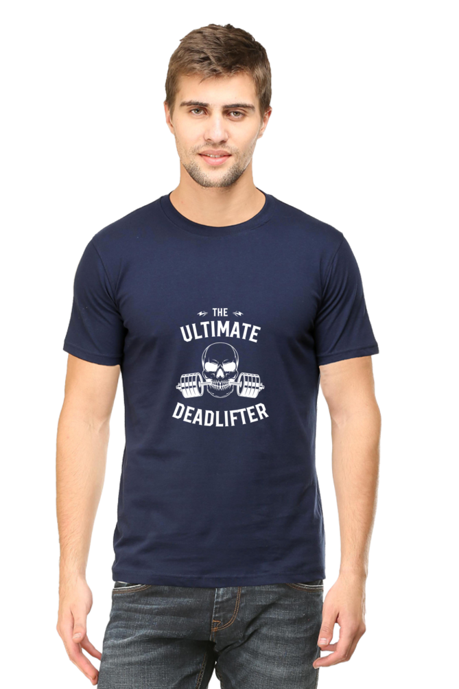 The Ultimate DeadLifter Gym Half Sleeve T-Shirts