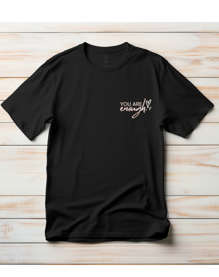 You are Enough side pocket Half Sleeve T-Shirt