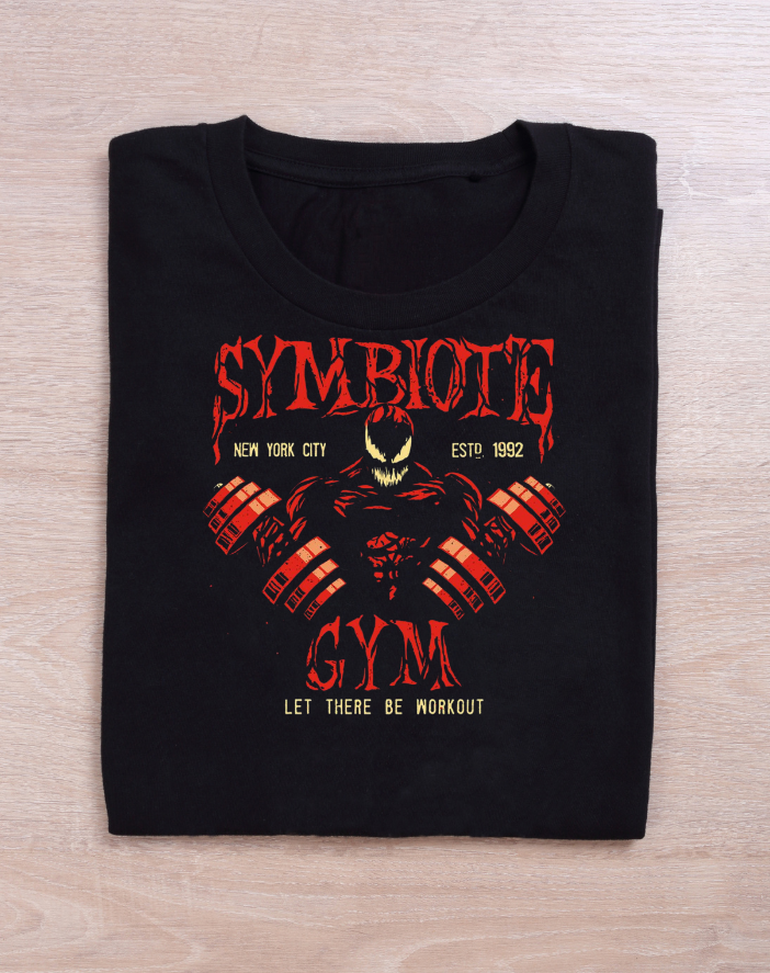 Gym Venom Half Sleeve T-Shirt