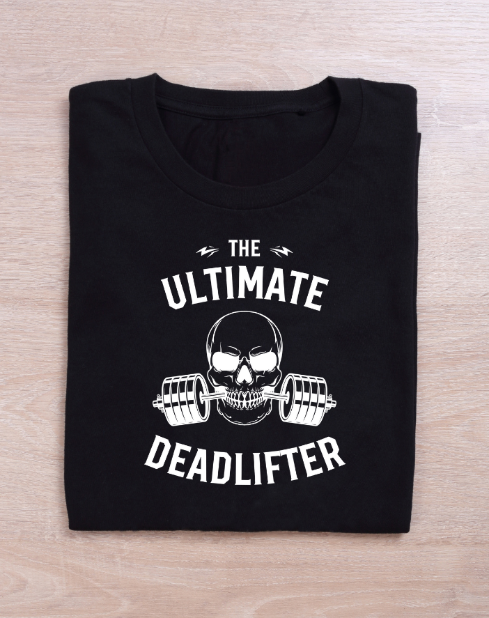 The Ultimate DeadLifter Gym Half Sleeve T-Shirts