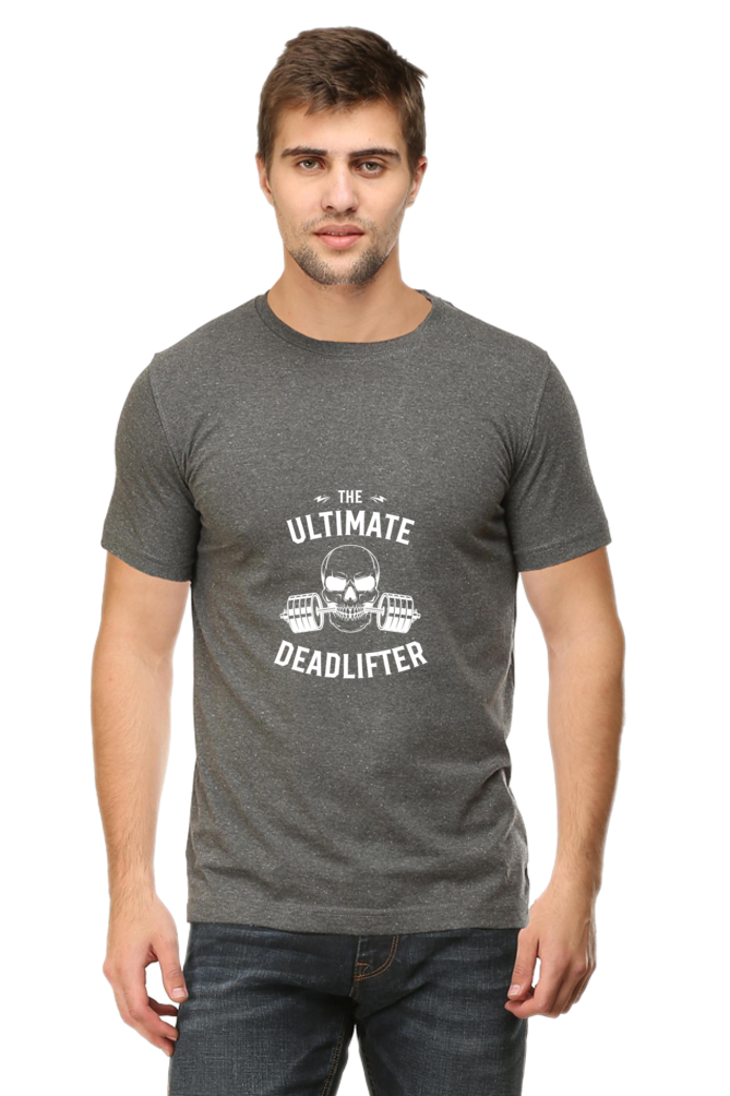 The Ultimate DeadLifter Gym Half Sleeve T-Shirts