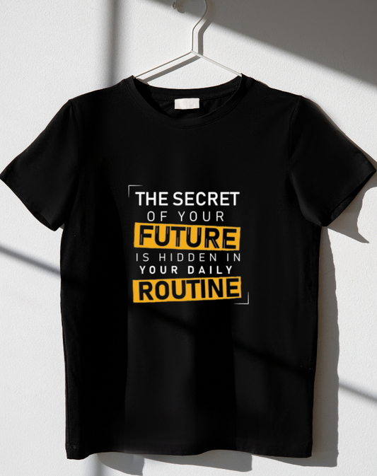 The Secret of your Future Half Sleeve T-Shirt